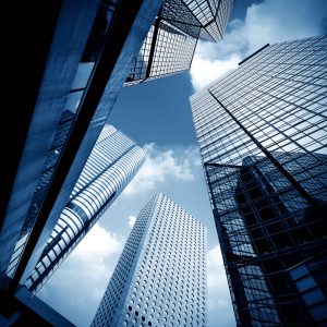 Modern building Landscape in Hong Kong